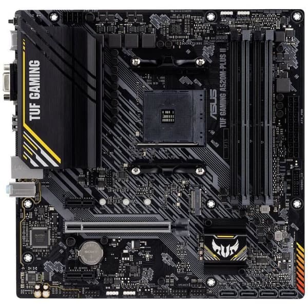 Moderkort - ASUS - TUF GAMING A520M-PLUS II - Sockel AM4 - ATX - DDR4 SDRAM