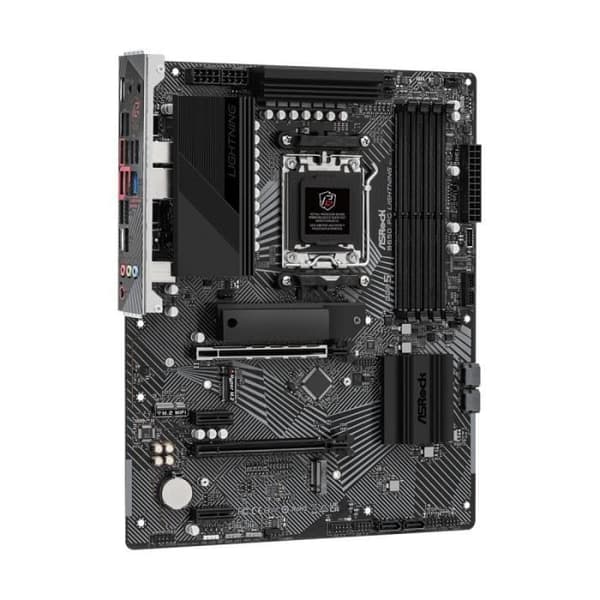 Moderkort - ASRock - B650 PG Lightning - Socket AM5 - 64 Go RAM - DDR5 SDRAM