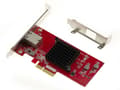 Miniatyrbild 2 av 2: PCIe 3.0 4x styrkort för 10G Gigabit Ethernet RJ45 Lan-nätverk med AQUANTIA AQN-107 AQrate PHY Chipset