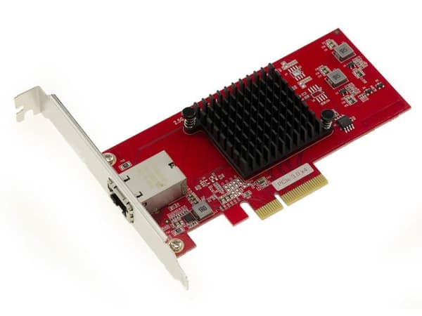 PCIe 3.0 4x styrkort för 10G Gigabit Ethernet RJ45 Lan-nätverk med AQUANTIA AQN-107 AQrate PHY Chipset