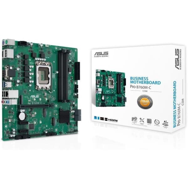 KORT+M%C3%A8RE+ASUS+PRO+B760M-C+CSM+DDR5+%28INTEL+LGA+1700%29+MICRO+A