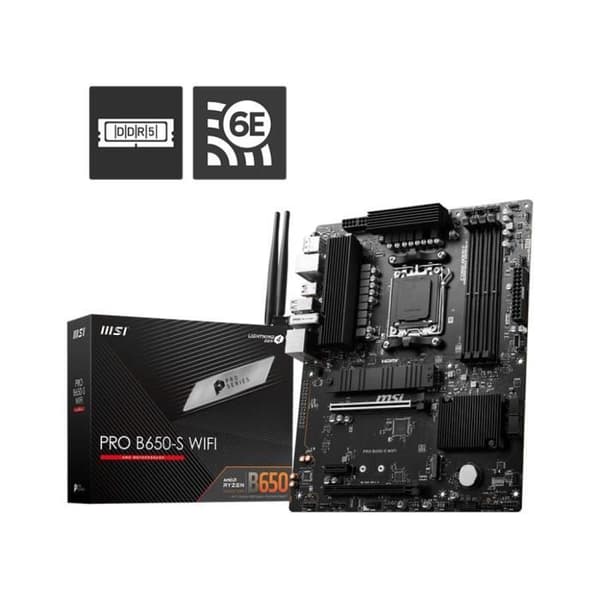 Moderkort - MSI - PRO B650-S WIFI (911-7E26-003)