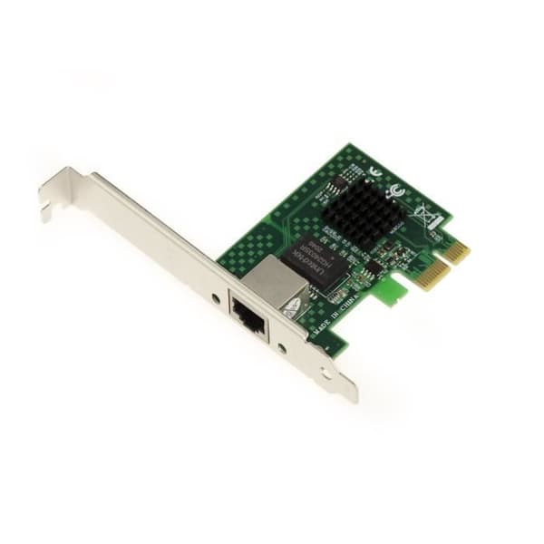 PCIe 2.5 Gigabit ethernet 10 100 1000 1G 2.5G nätverkskontrollkort med RJ45-kontakt och Intel I225 Chipset