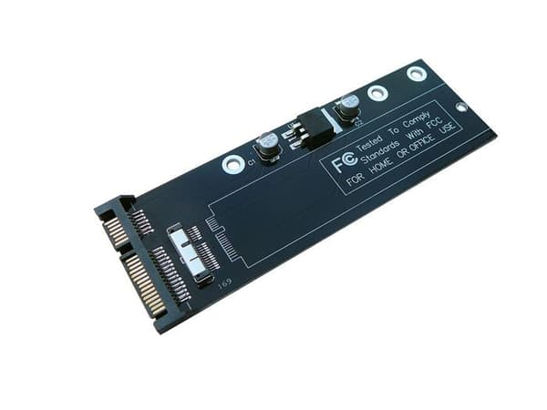 SATA-adapter för MAC AIR SSD 6+12 stift - REF A1369 A1370 A1375 A1377 MC965 MC968 MC969 MC505 MC503 MC506 - Tillverkningsår