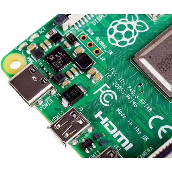 Dator för allmänna ändamål - Raspberry Pi - 4 Model B - 8GB - ARM Cortex A72 - Gigabit Ethernet