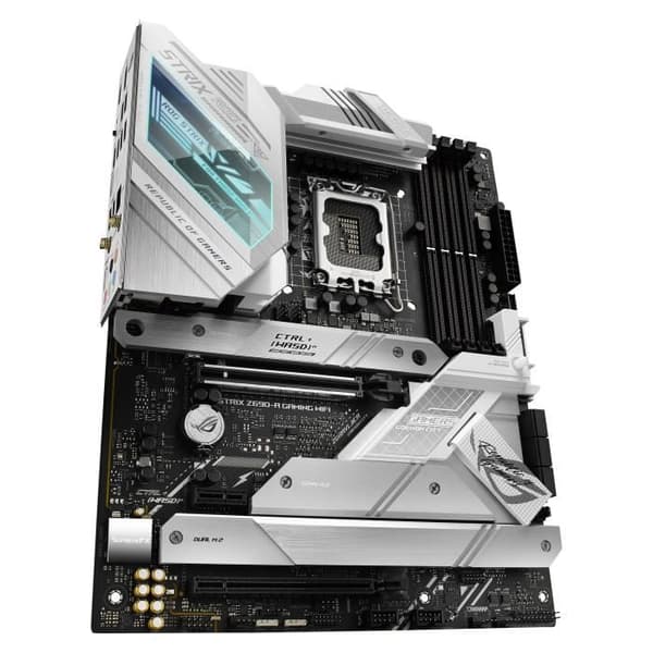 Moderkort ATX - ASUS - ROG STRIX Z690-A GAMING WIFI - Socket 1700 - 4x DDR5 - M.2 PCIe 4.0