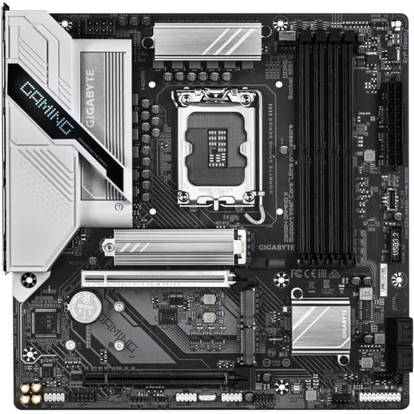 Moderkort - GIGABYTE - Z890M GAMING X - Socket 1851 - DDR5 SDRAM - M.2 PCIe 5.0