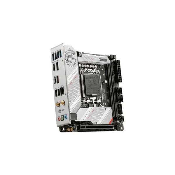 Moderkort - MSI - MPG B760I Edge Wifi - LGA 1700 - DDR5 upp till 7200+ MHz - Integrerat wifi