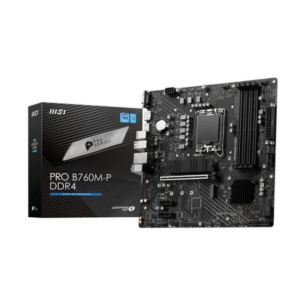 Moderkort - MSI - PRO B760M-P - Sockel LGA1700 - DDR5 - Wi-Fi 6E