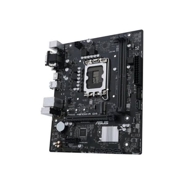 Moderkort - Asus - PRIME H610M-R D4 - Micro ATX - Socket LGA1200 - DDR4 SDRAM