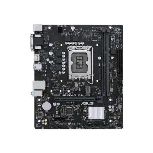 Moderkort - Asus - PRIME H610M-R D4 - Micro ATX - Socket LGA1200 - DDR4 SDRAM