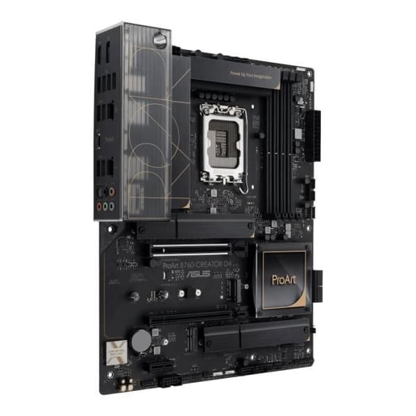 Moderkort - ASUS - ProArt B760-Creator D4 - Sockel LGA1200 - Intel Z390 - 128 GB RAM