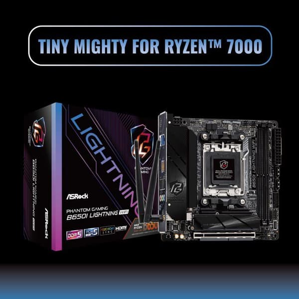 ASROCK ASROCK Moderkort B650I