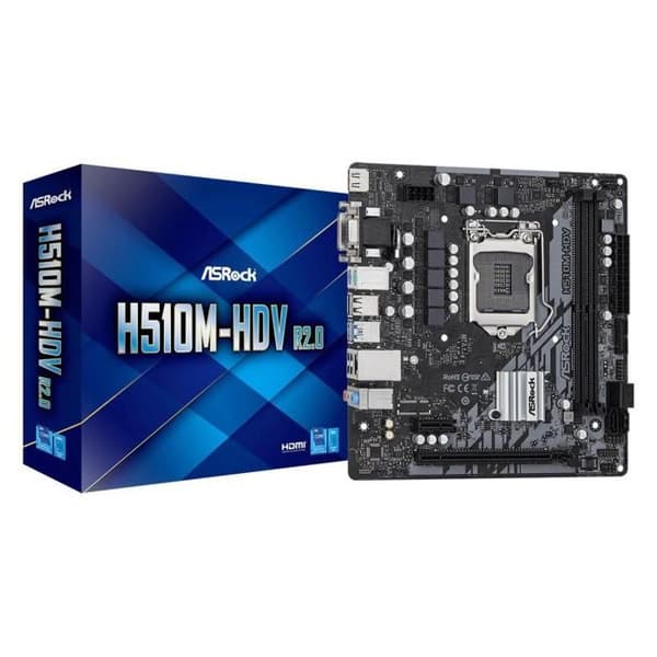 ASROCK Moderkort H510M-HDV/M.
