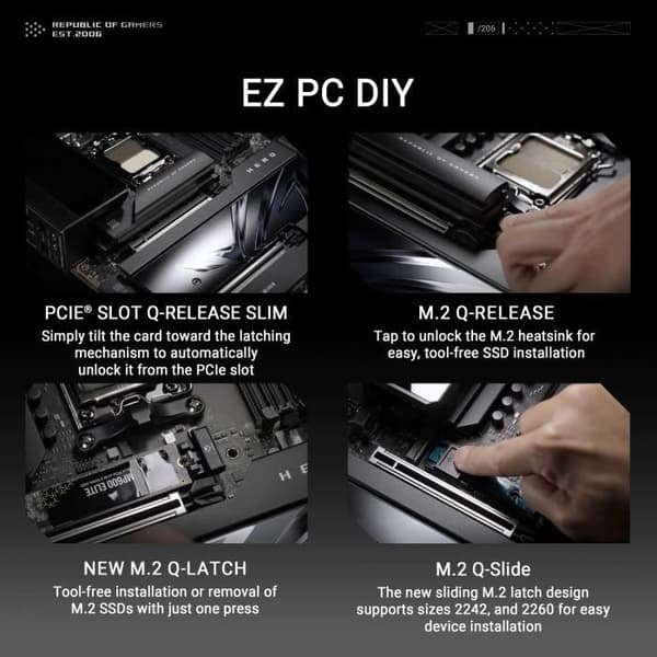 Moderkort - ASUS - CROSSHAIR X870E HERO