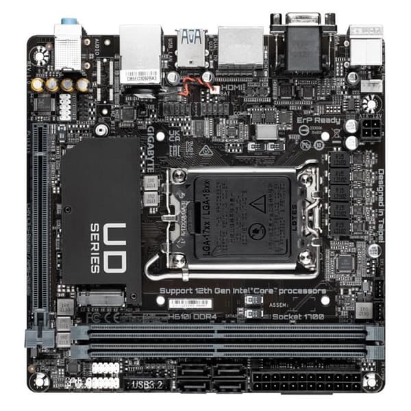Gigabyte H610I DDR4 Ultra hållbar