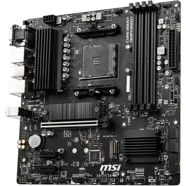 Moderkort - MSI - B550M PRO-VDH - Sockel AM4 - AMD B550 - 4 x DDR4