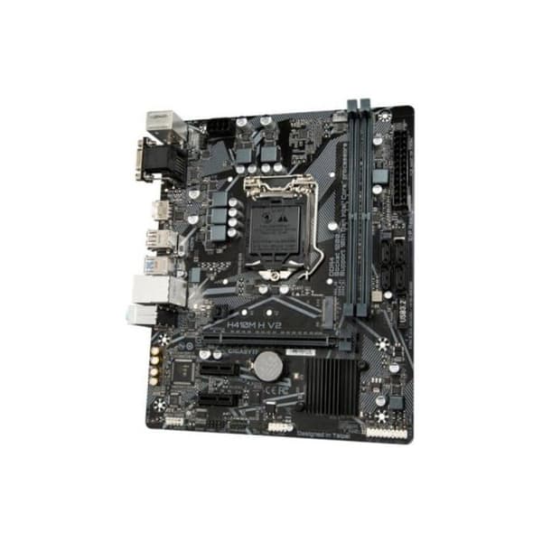 Moderkort - Gigabyte - H410M H V2 - mATX - LGA1200 - DDR4 SDRAM