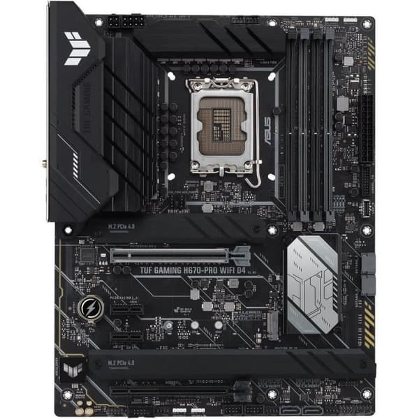 Moderkort - ASUS - TUF GAMING H670-PRO WIFI D4 - (90MB1900-M0EAY0)