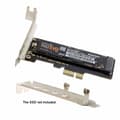 Miniatyrbild 4 av 4: Chenyang - CY-SA-008 - M.2 NGFF NVME AHCI M-Key SSD till PCIe 3.0 X1 PCI Express-adapterkort med fäste 8cm/12cm