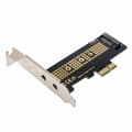 Miniatyrbild 1 av 4: Chenyang - CY-SA-008 - M.2 NGFF NVME AHCI M-Key SSD till PCIe 3.0 X1 PCI Express-adapterkort med fäste 8cm/12cm