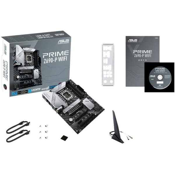Moderkort - ASUS - PRIME Z690-P WIFI - (90MB1A90-M0EAY0)