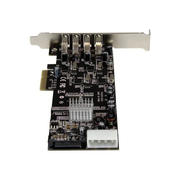 USB-adapter - STARTECH - PCI Express-kontrollkort med 4 USB 3.0-portar - 4 dedikerade 5 Gb/s-banor