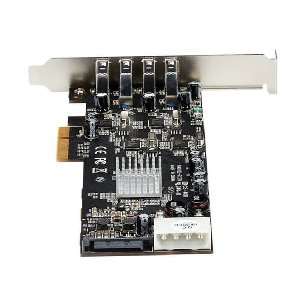 USB-adapter - STARTECH - PCI Express-kontrollkort med 4 USB 3.0-portar - 4 dedikerade 5 Gb/s-banor