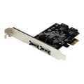 Miniatyrbild 1 av 4: STARTECH PCI Express-kontrollkort med 2 interna SATA III-portar och 2 externa eSATA-portar