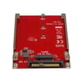 Miniatyrbild 3 av 4: StarTech.com M.2 Drive to U.2 (SFF-8639) värdadapter för M.2 PCIe NVMe SSD:er M.2 Interface Adapter M.2 Card U.2 Red