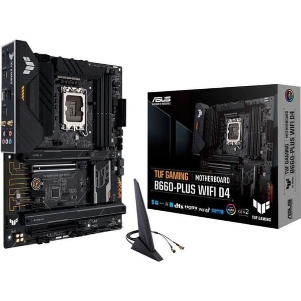 Moderkort - ASUS - TUF GAMING B660-PLUS WIFI D4 - (90MB1920-M0EAY0)