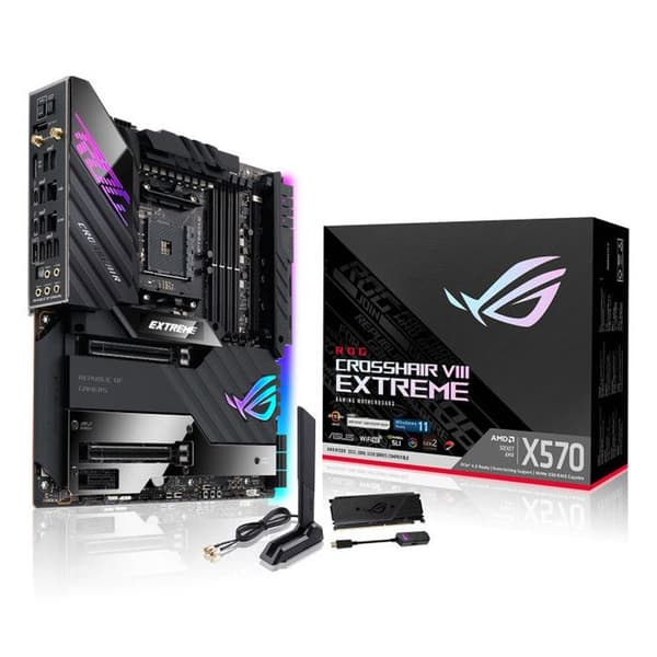 Gaming Moderkort - ASUS - ROG Crosshair VIII Extreme - EATX - WiFi 6E - AMD X570