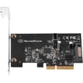 Miniatyrbild 4 av 4: SILVERSTONE ECU02E, PCI EXPRESS-KORT MED INTERN KEY-A CONNECTOR 20