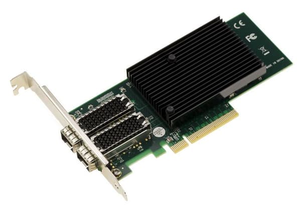 2-portars 10G Fiber SFP+ LAN PCIe Network Controller Card med Intel X710 Chipset - 10GbE Ethernet nätverksadapter FTX710-BM2