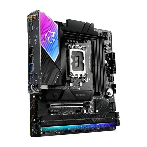 90-MXBQG0-A0UAYZ Moderkort ASRock Phantom Gaming B860M Lightning WiFi (Intel LGA 1851) Micro ATX