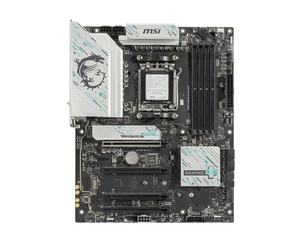 Moderkort - MSI - B850 GAMING PLUS WIFI - AM5 - DDR5 8200+ MT/s OC - PCIe 5.0 x16