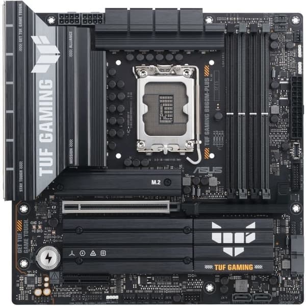Moderkort - ASUS - TUF GAMING B860M-PLUS - mATX - DDR5 - PCIe 5.0 - 3 M.2