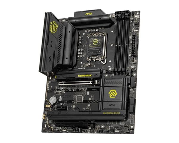 Moderkort - MSI - MAG B860 TOMAHAWK WIFI - DDR5 9200+MT/s OC - Wi-Fi 7 - Thunderbolt 4