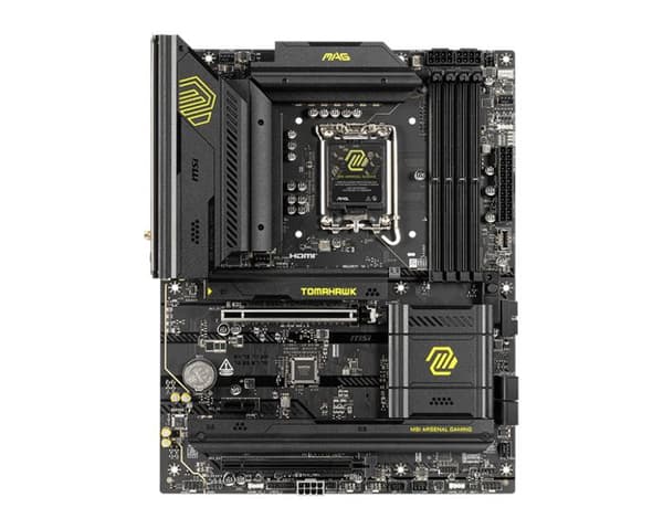 Moderkort - MSI - MAG B860 TOMAHAWK WIFI - DDR5 9200+MT/s OC - Wi-Fi 7 - Thunderbolt 4