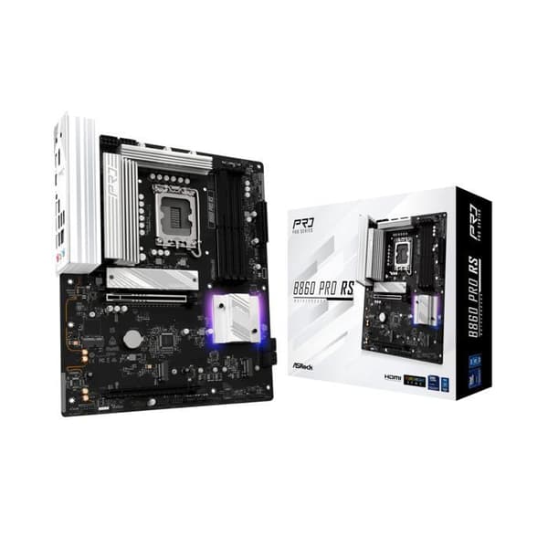 '90-MXBRM0-A0UAYZ ASRock B860 Pro Race Sport Moderkort (Intel LGA 1851)'