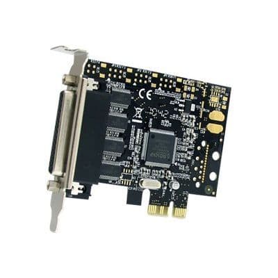 PCI Express 4 portar DB-9 RS232-kort - STARTECH - UART 16550 - PCIe 1.1 - RS-232