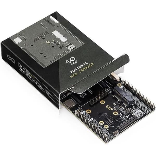 Utökningskort - Arduino - Portenta Mid Carrier - Ethernet - USB - GPIO