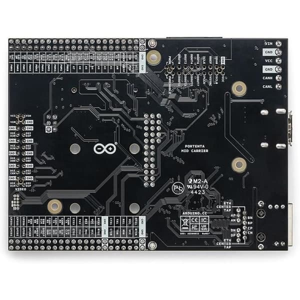 Utökningskort - Arduino - Portenta Mid Carrier - Ethernet - USB - GPIO