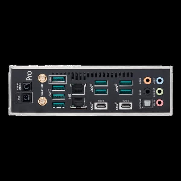 Moderkort - ASUS - PRO WS WRX80E-SAGE SE WIFI II - AMD sWRX8 - WiFi 6E - 128 GB RAM