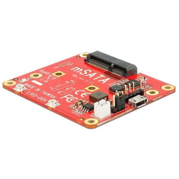 Expansionskort för Raspberry Pi - mSATA 6 Gbps