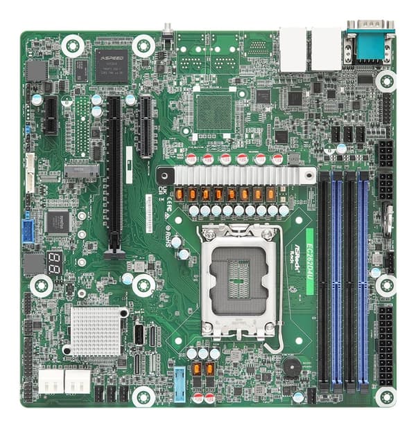 Asrock EC262D4U bundkort Intel C262 LGA 1700 micro ATX