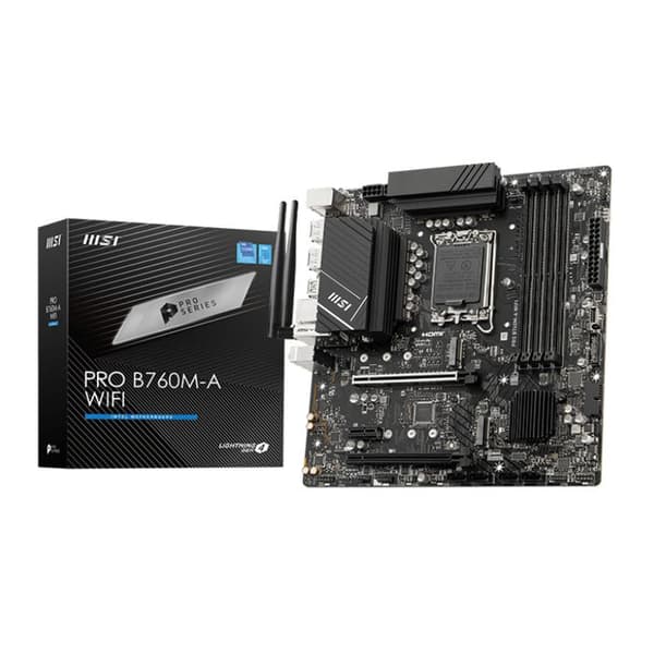 Moderkort - MSI - PRO B760M-A WIFI (911-7D99-007)