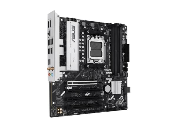 ASUS ROG Strix B850-G Gaming WiFi AMD mATX-moderkort DDR5 PCIe 5.0 4xM.2 1xHDMI 1xDisplayPort 2xSATA