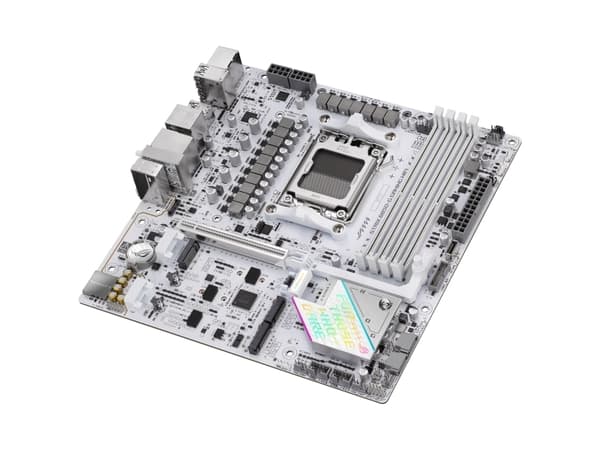 ASUS ROG Strix B850-G Gaming WiFi AMD mATX-moderkort DDR5 PCIe 5.0 4xM.2 1xHDMI 1xDisplayPort 2xSATA