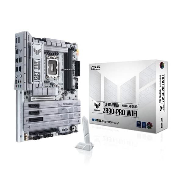 Moderkort - ASUS - TUF GAMING Z890-PRO WIFI - Socket LGA1851 - DDR5 - Integrerat Wi-Fi